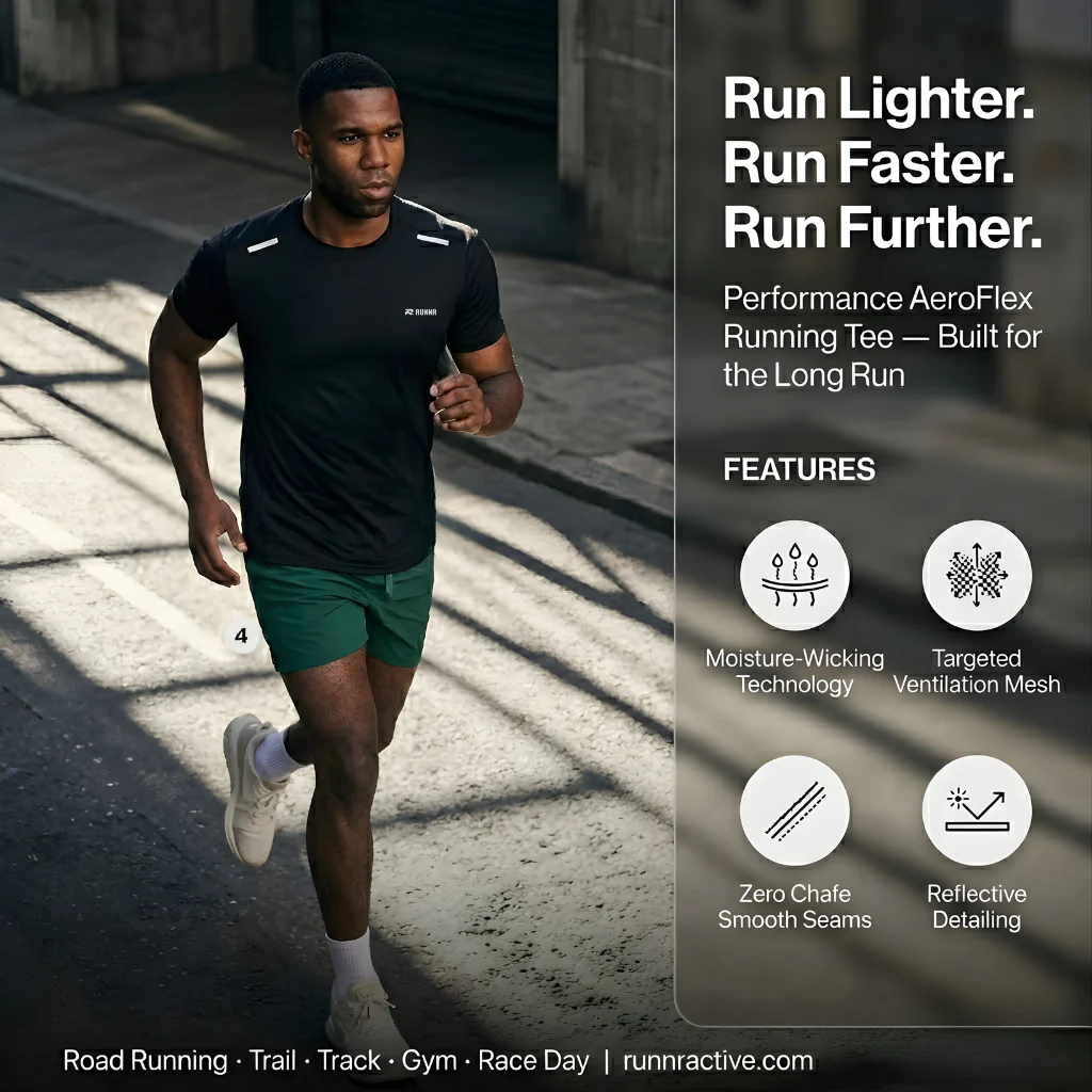 Performance AeroFlex Running Tee - Image 4