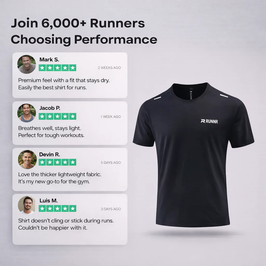 Performance AeroFlex Running Tee - Image 7