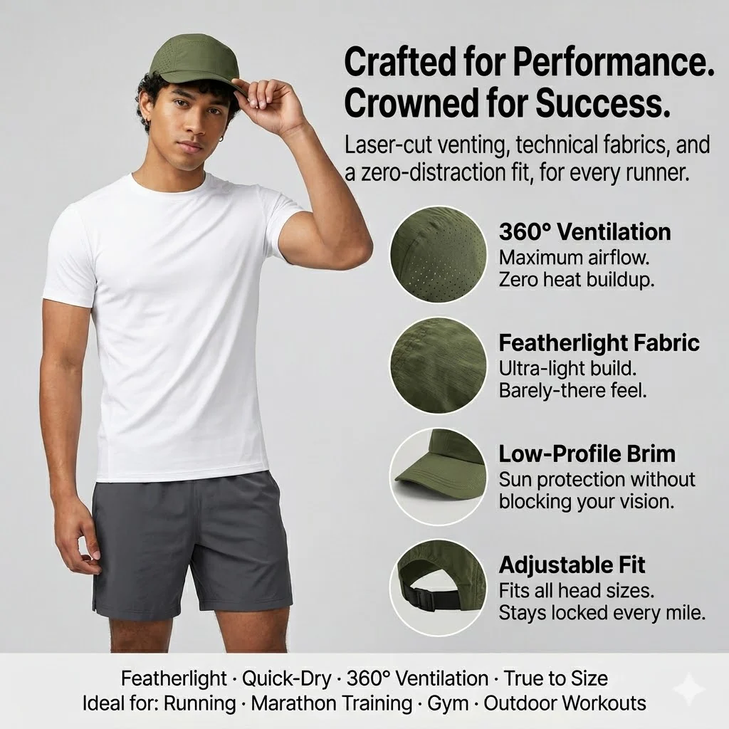 RUNNR™ UltraLight Performance Cap - Image 4