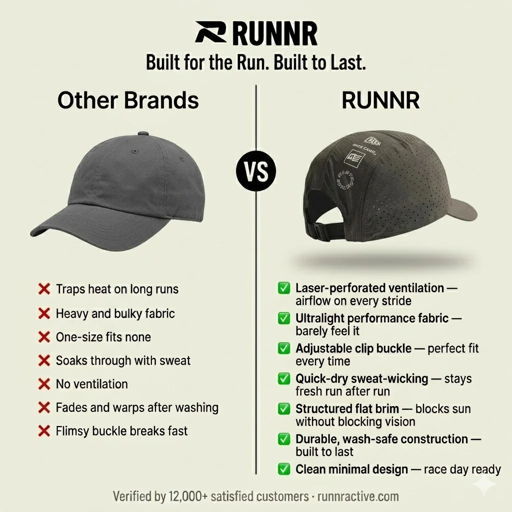 RUNNR™ UltraLight Performance Cap - Image 7