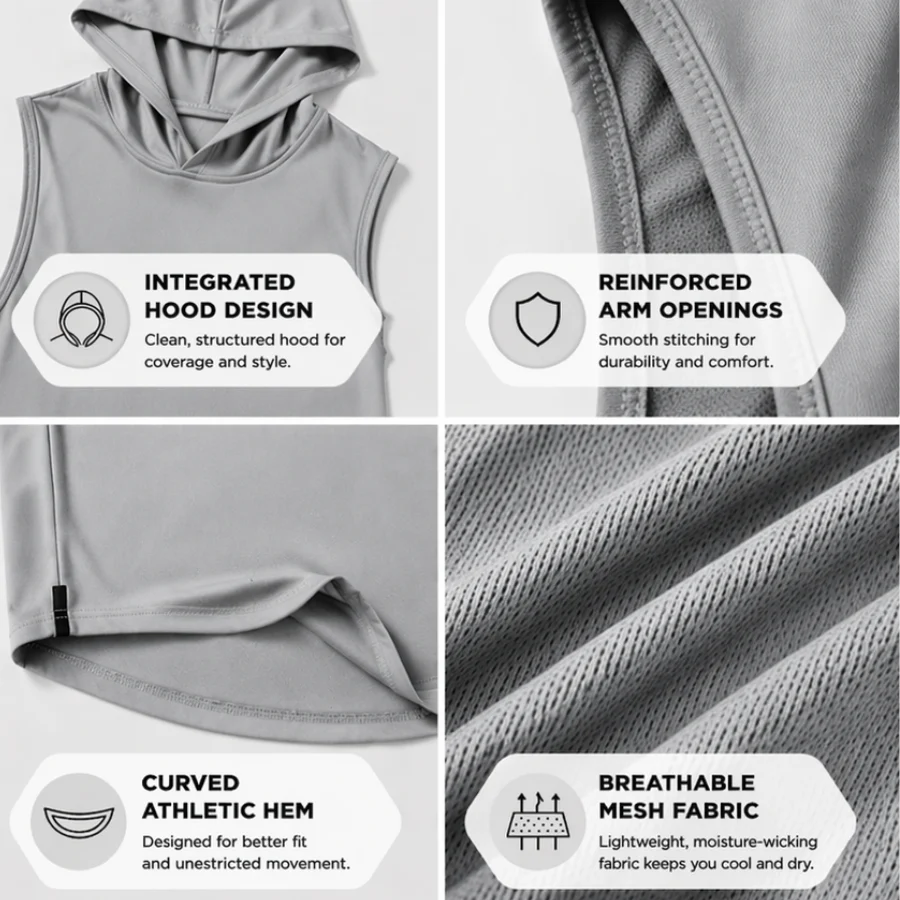 RUNNR AeroHood Singlet - Image 9