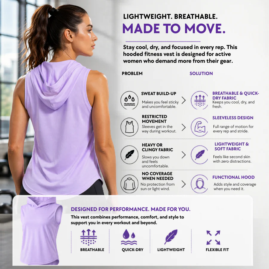 RUNNR AeroHood Woman's Singlet - Image 5