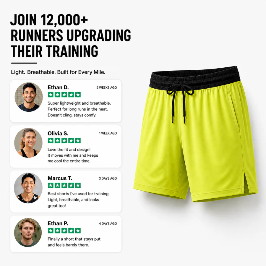 RUNNR AeroSplit Men's Running Shorts - Image 5