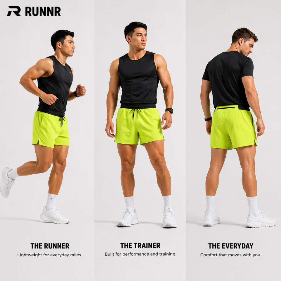 RUNNR AeroSplit Men's Running Shorts - Image 9