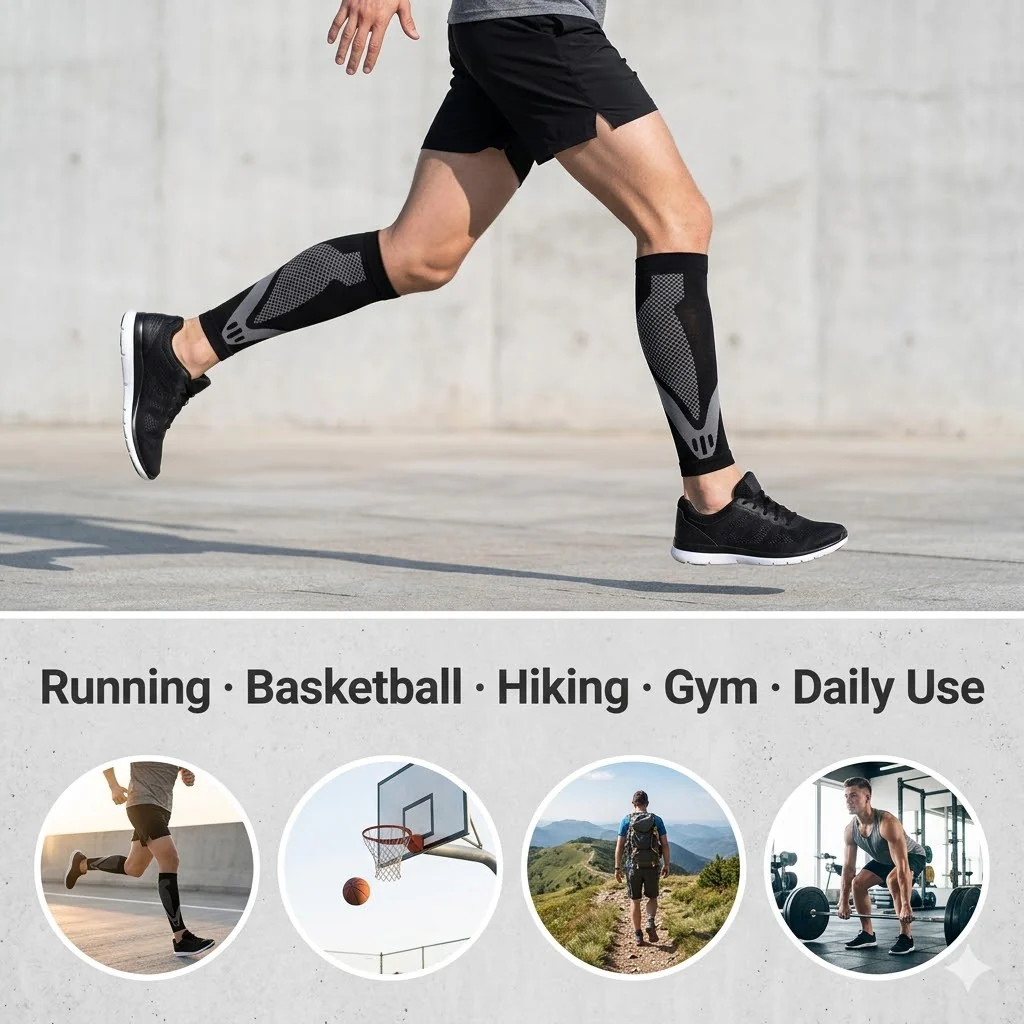 RUNNR Calf Compression Sleeves (Pair) - Image 5