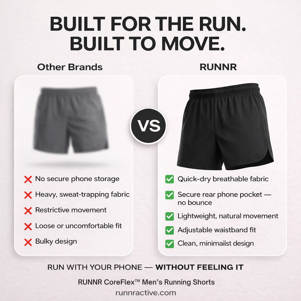 RUNNR CoreFlex™ Men’s Running Shorts - Image 8