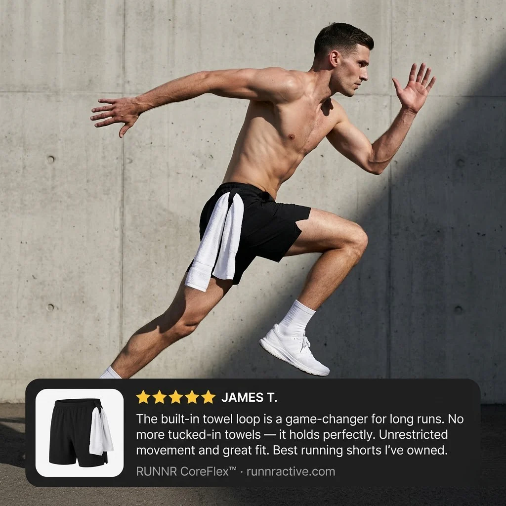 RUNNR CoreFlex™ Men’s Running Shorts - Image 9