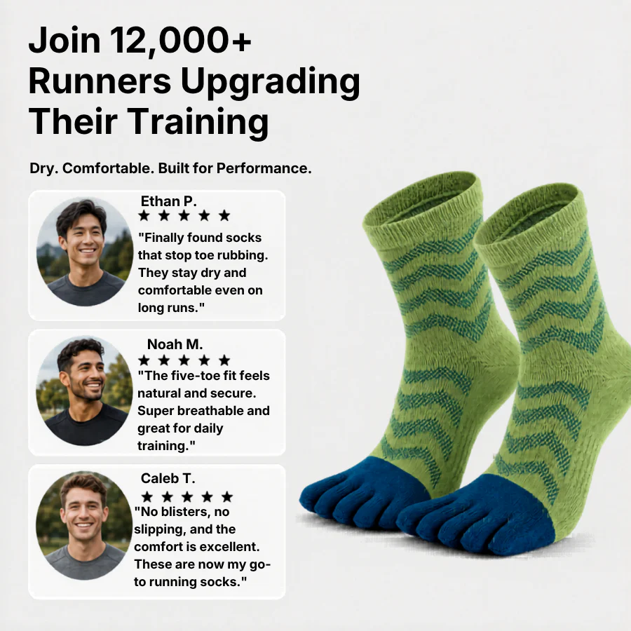 RUNNR Five-Toe Running Socks - Image 10