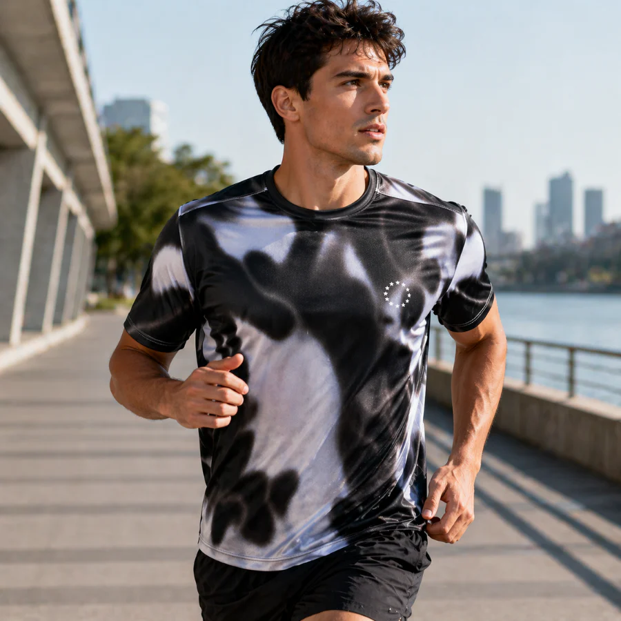 RUNNR Fog Shadow Performance Tee - Image 5