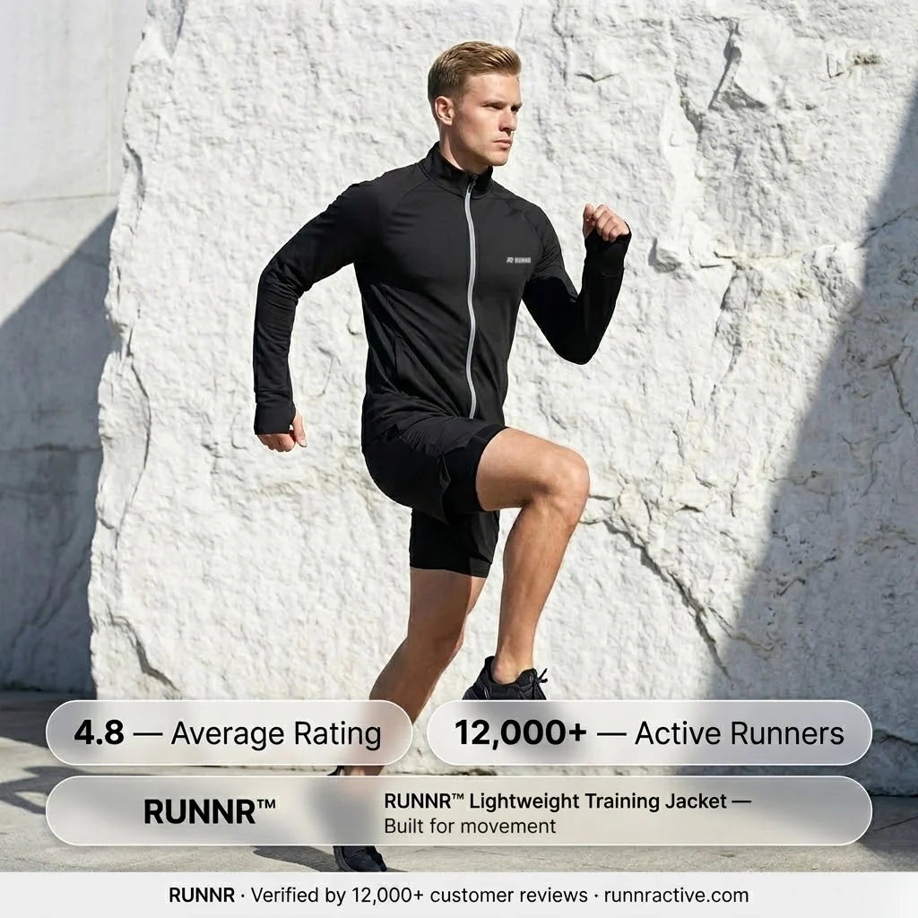 RUNNR Lightweight Marathon Jacket — Breathable, Quick-Dry & Wind-Resistant - Image 6