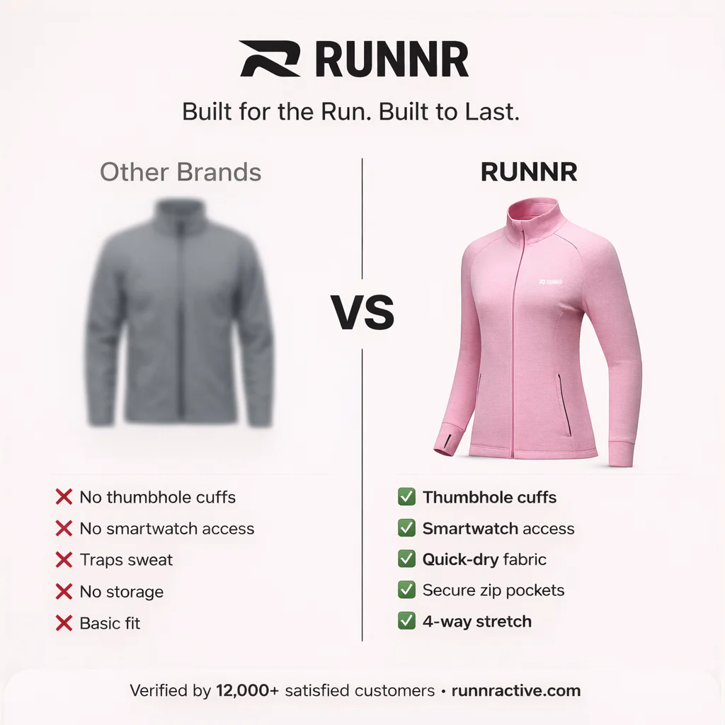 RUNNR Lightweight Marathon Jacket Women — Breathable, Quick-Dry & Wind-Resistant - Image 6