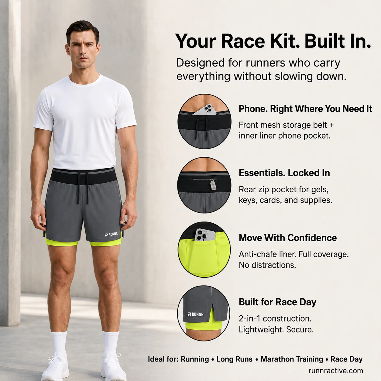 RUNNR Marathon Pro Shorts - Image 6