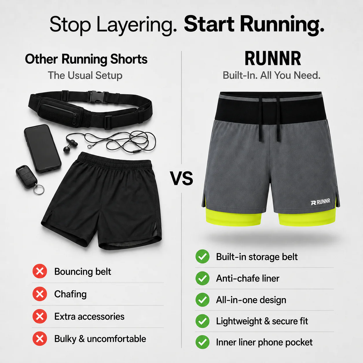 RUNNR Marathon Pro Shorts - Image 8