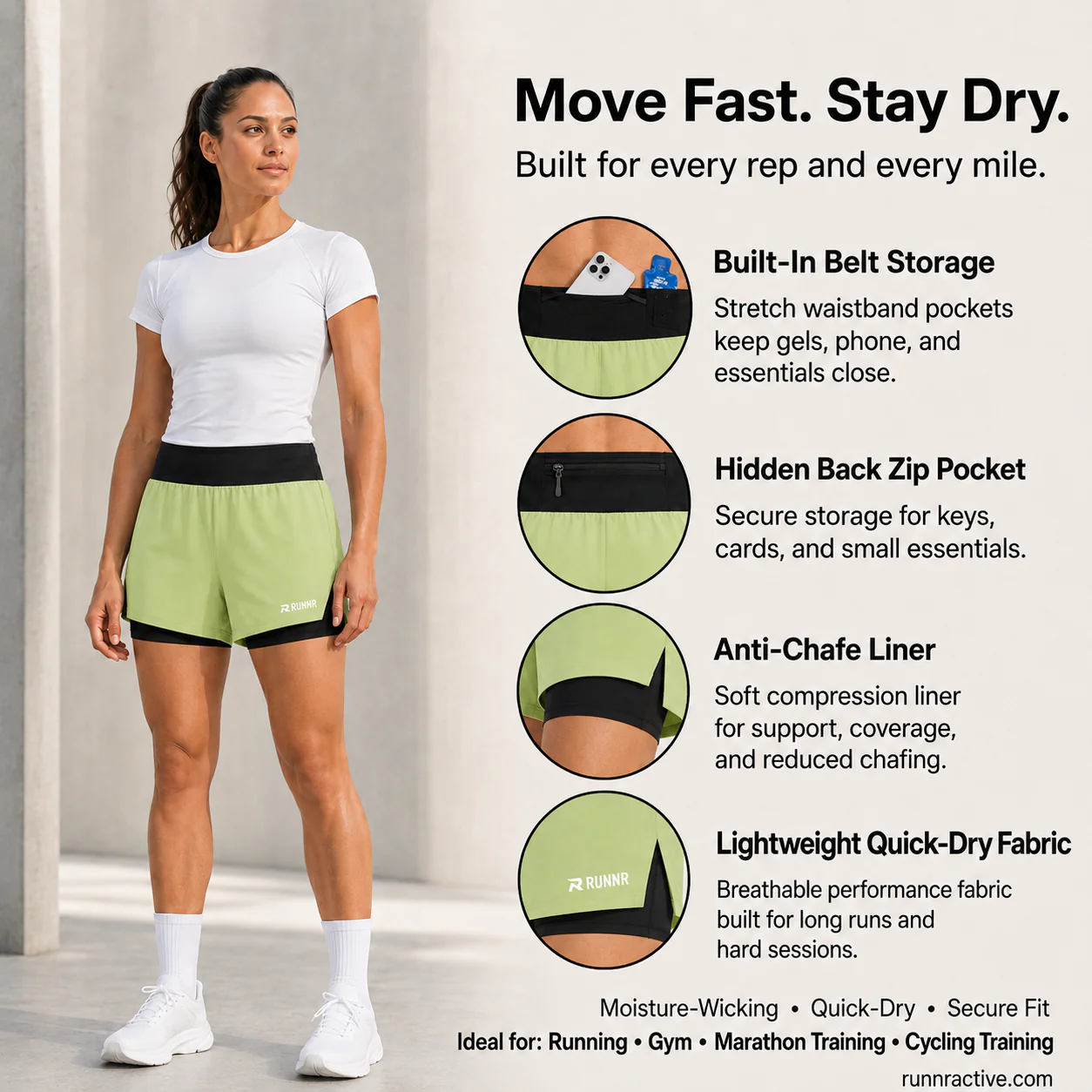 RUNNR PaceVault Shorts - Image 5