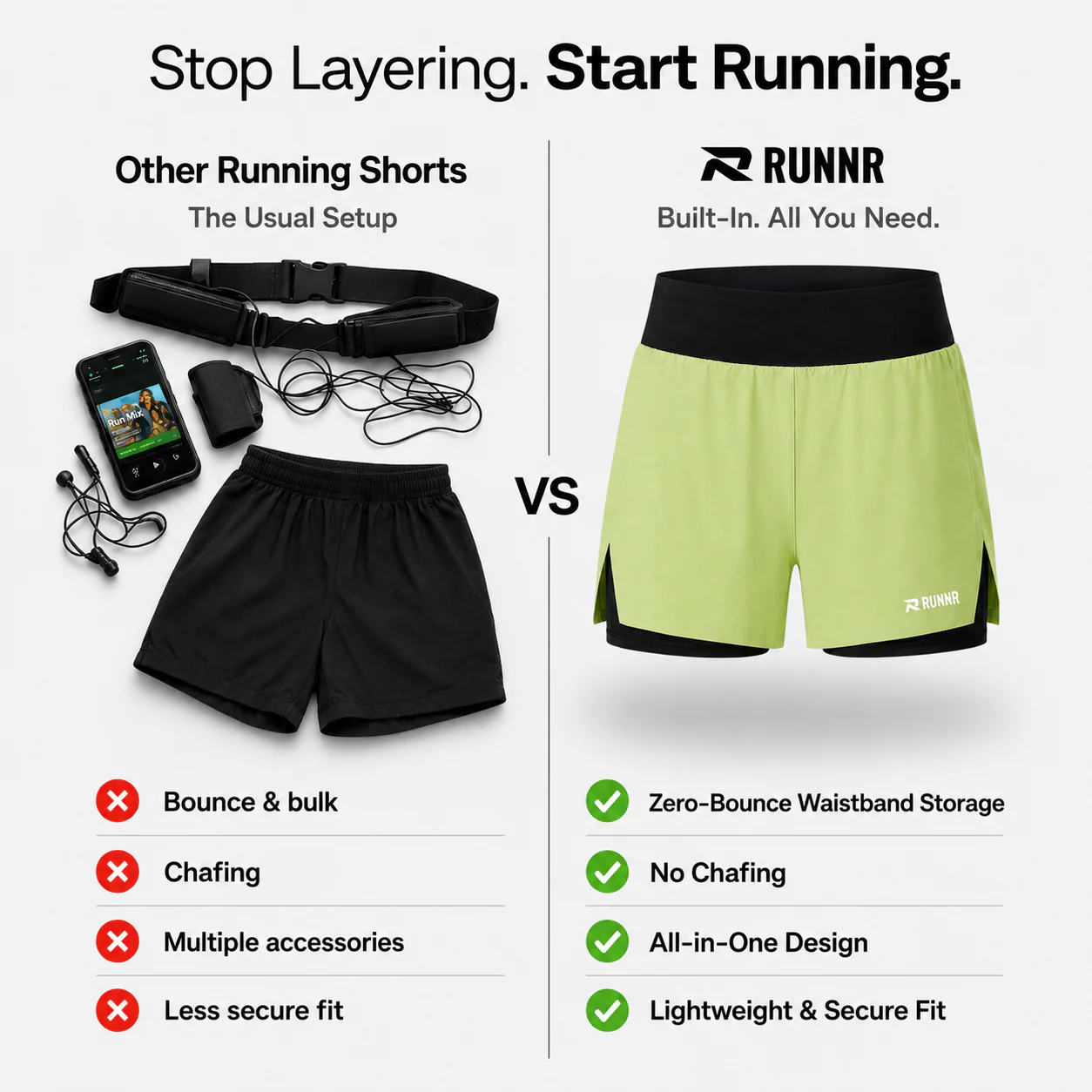RUNNR PaceVault Shorts - Image 7