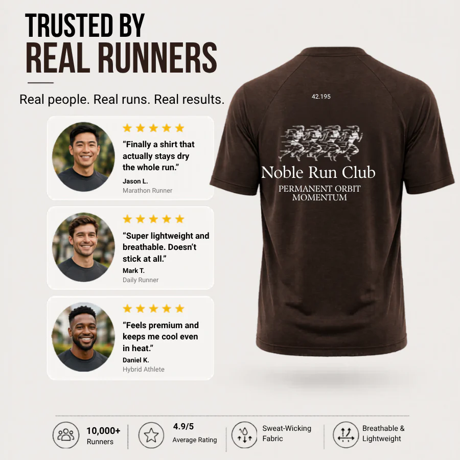 RUNNR Performance Momentum RunClub T-Shirt - Image 6