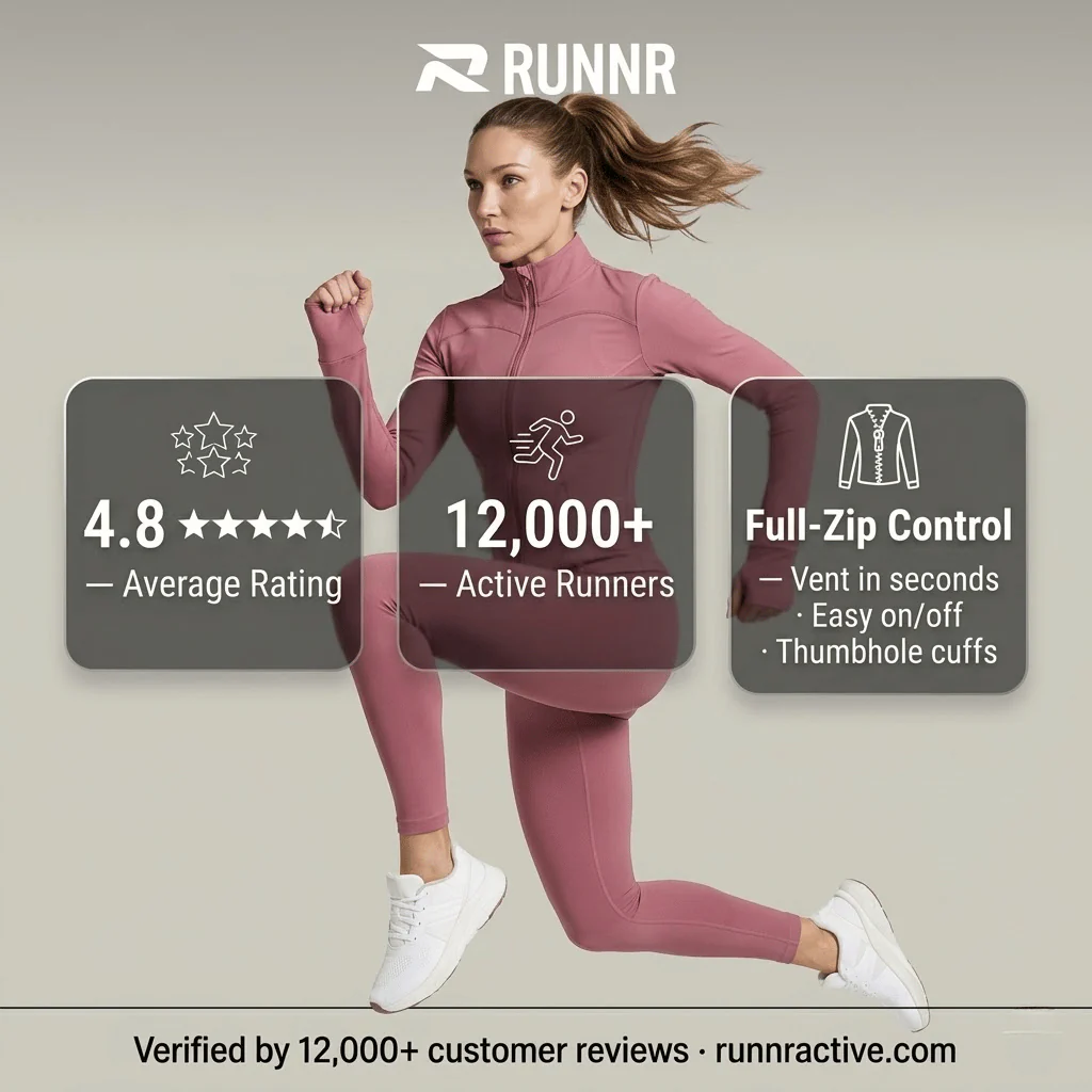 RUNNR Performance Running Jacket - Image 8