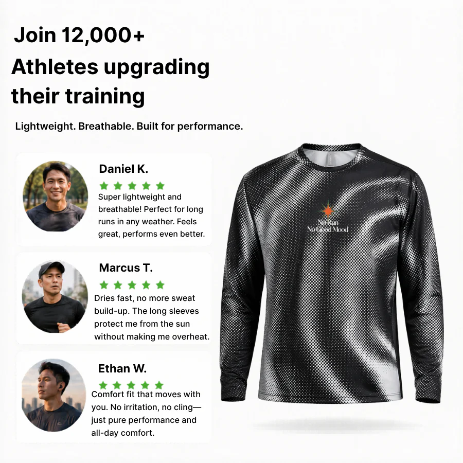 RUNNR PixelFlow Performance Long-Sleeve Tee - Image 7