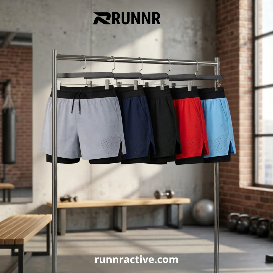 RUNNR 2-in-1 Trail Running Sports Shorts - Image 10