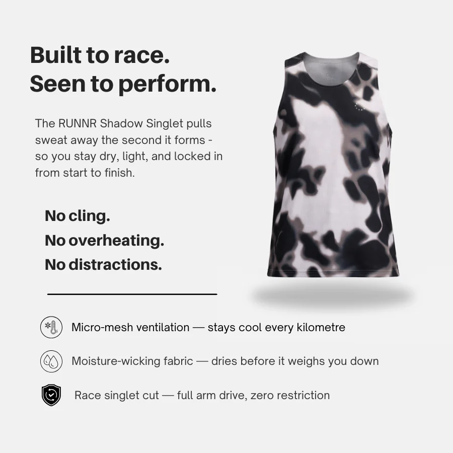 Runnr Shadow Singlet - Image 4