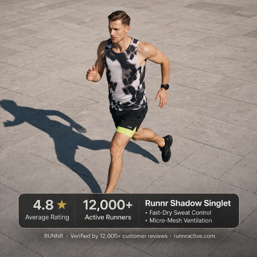 Runnr Shadow Singlet - Image 6