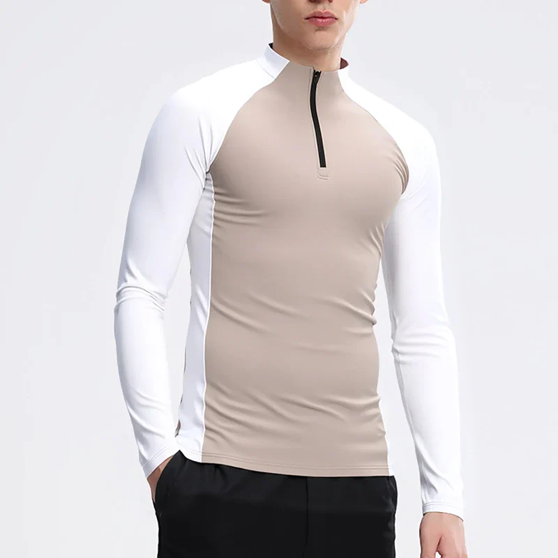 RUNNR ThermalCore™ Long Sleeve — Fleece-Lined · Winter Running Layer · ½-Zip Performance Fit - Image 11