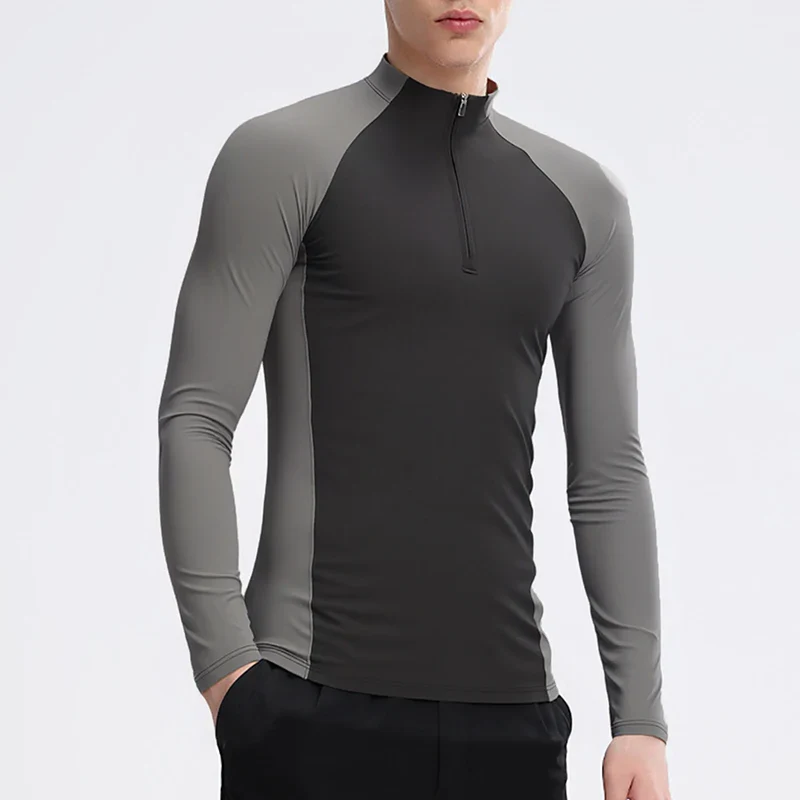 RUNNR ThermalCore™ Long Sleeve — Fleece-Lined · Winter Running Layer · ½-Zip Performance Fit - Image 12