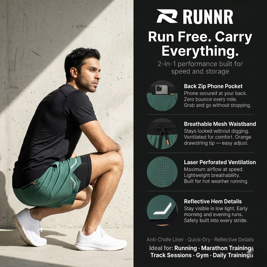 RUNNR VelocityX™ 2-in-1 Shorts - Image 4