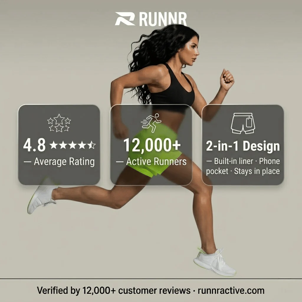 Runnr Women 2-in-1 Performance Running Short - Image 11