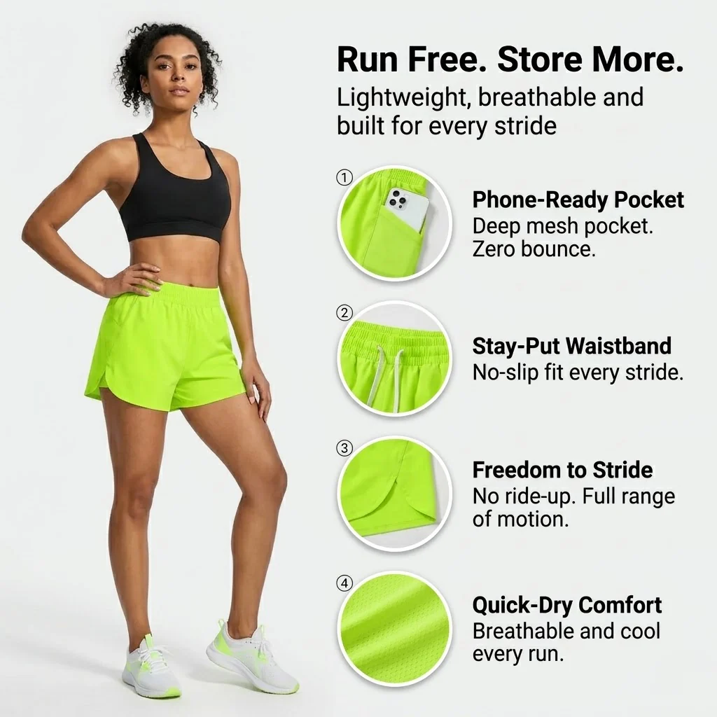 Runnr Women 2-in-1 Performance Running Short - Image 8